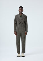 DIAGONALS Jacket Brown