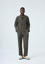 DIAGONALS Jacket Brown
