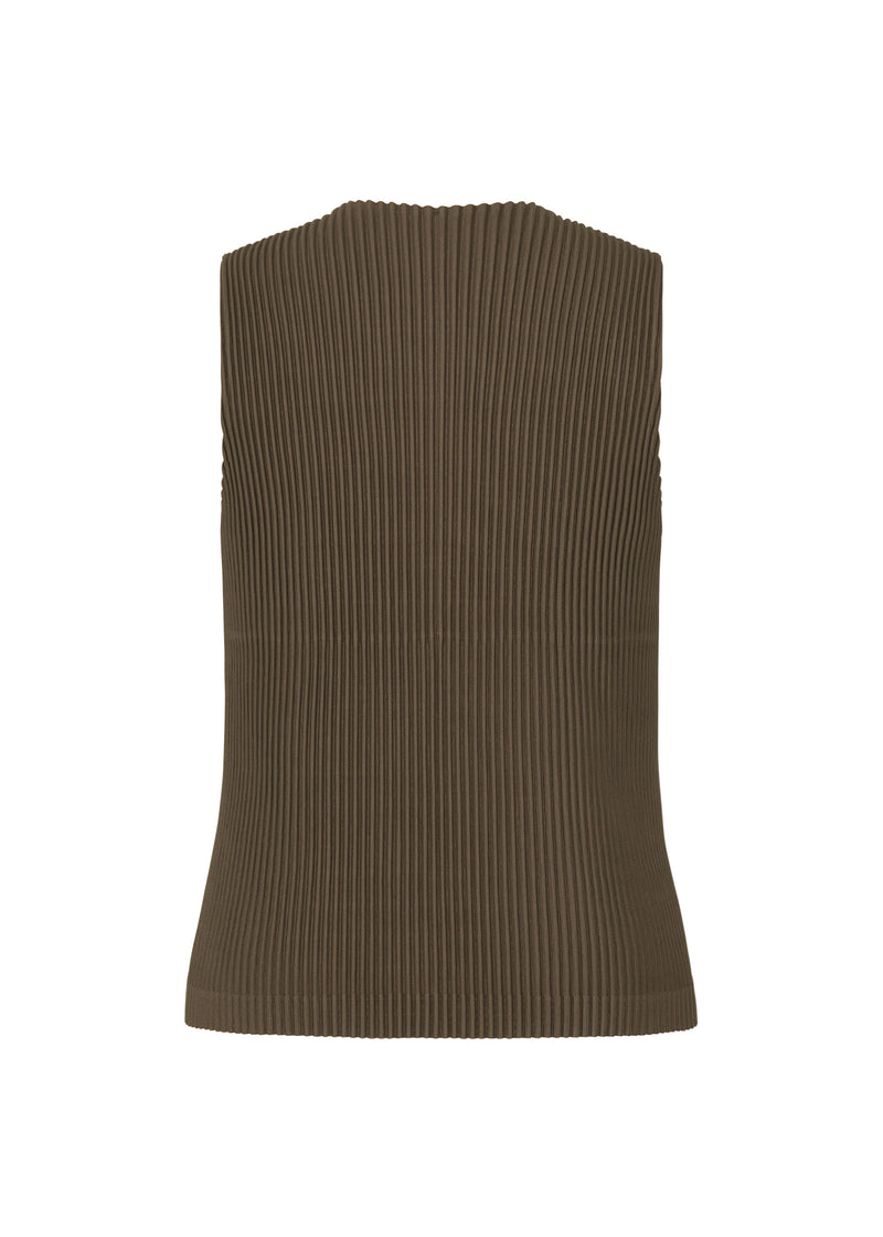 TAILORED PLEATS 1 Vest Light Jade Green