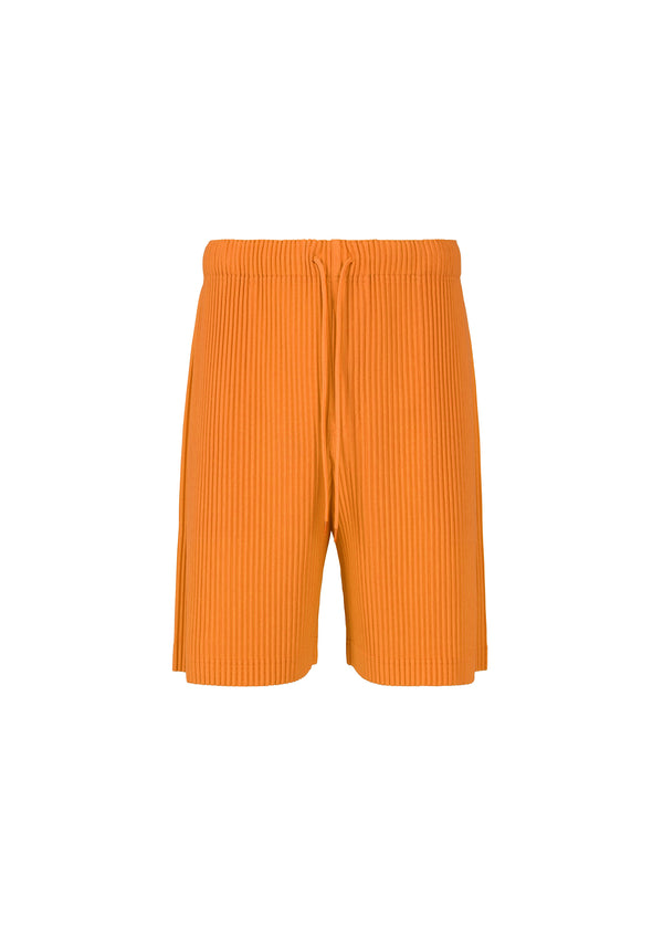 COLORFUL PLEATS BOTTOMS Shorts Flame Orange