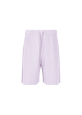 COLORFUL PLEATS BOTTOMS Shorts Soft Lavender