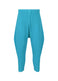 COLORFUL PLEATS BOTTOMS Trousers Turquoise Blue