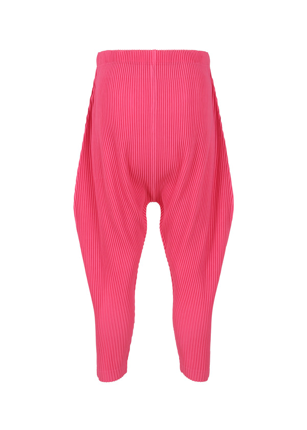 COLORFUL PLEATS BOTTOMS Trousers Deep Pink