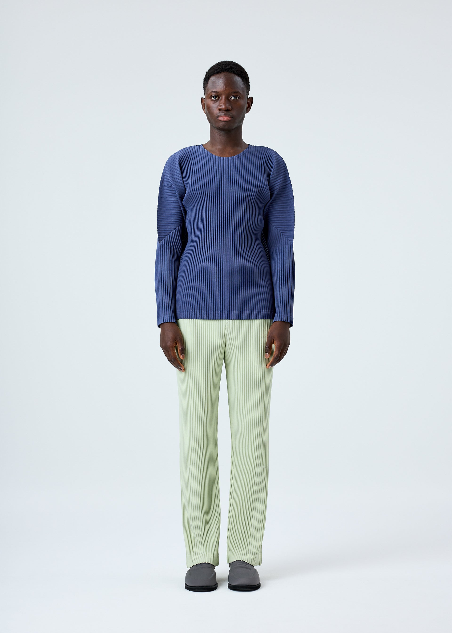 TAILORED PLEATS 1 Trousers Mustard Yellow