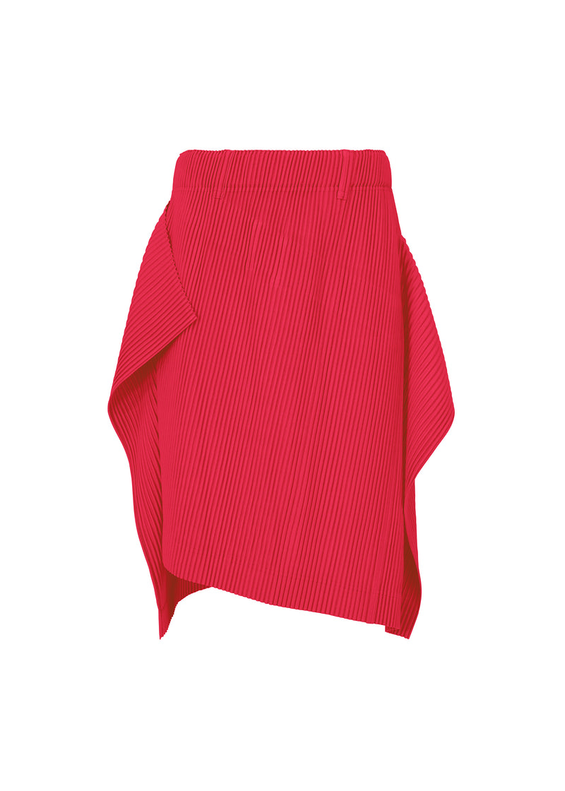 RECTANGLE Skirt Cherry Red