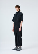 PLEATS BOTTOMS Jumpsuit Black