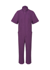 PLEATS BOTTOMS Jumpsuit Dark Violet