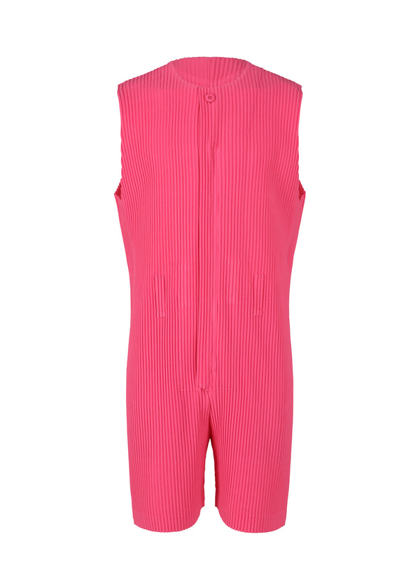 COLORFUL PLEATS BOTTOMS Jumpsuit Deep Pink