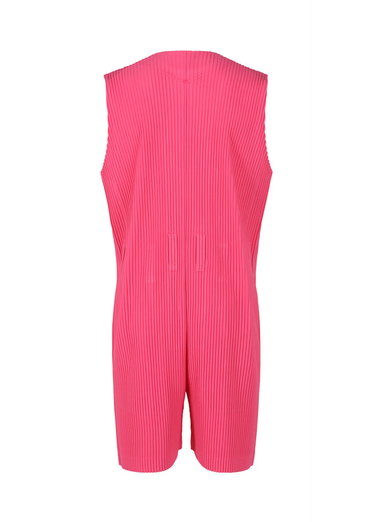 COLORFUL PLEATS BOTTOMS Jumpsuit Deep Pink