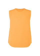 HORIZON PLEATS 2 Top Melon Orange