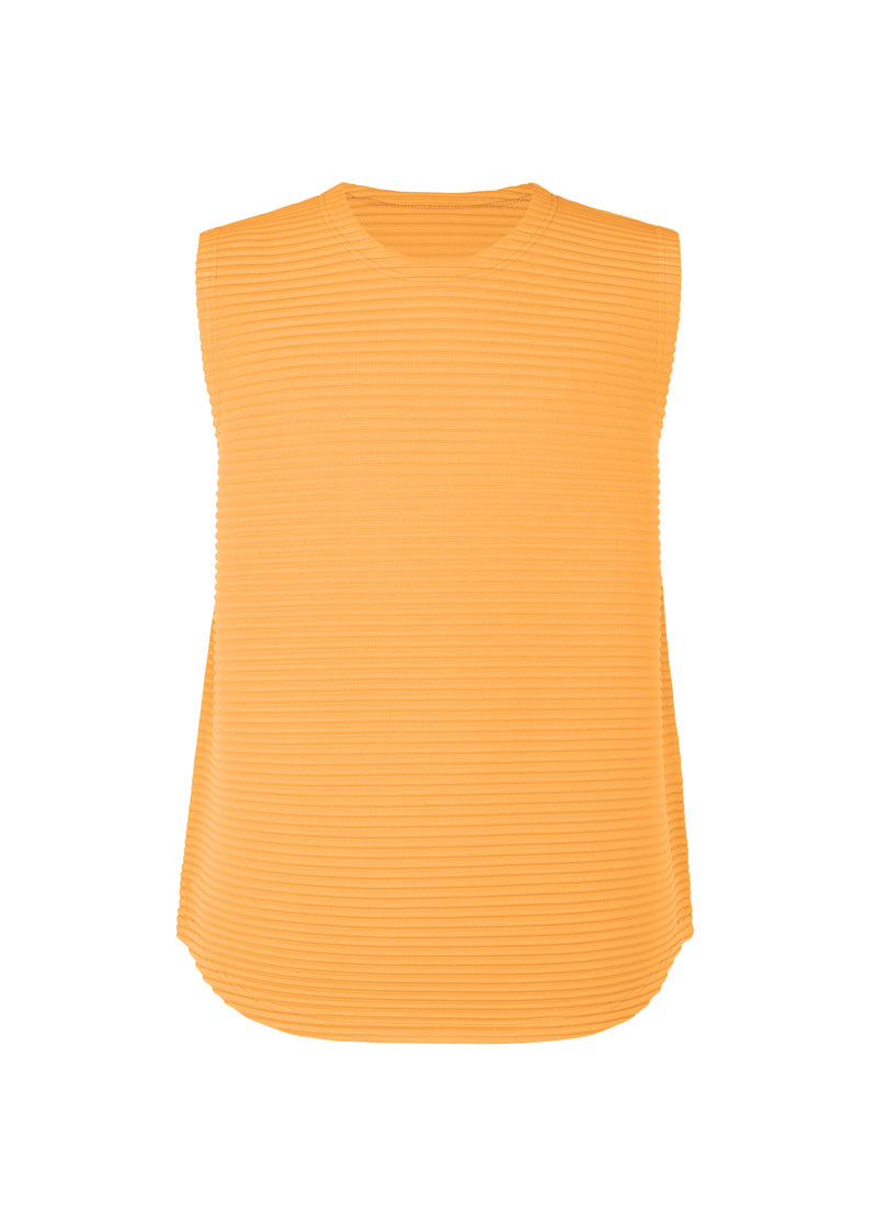 HORIZON PLEATS 2 Top Melon Orange