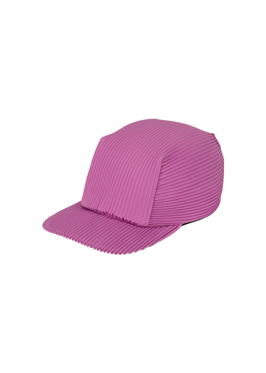 A product shot of the HOMME PLISSÉ ISSEY MIYAKE  PLEATS CAP hat in purple (81)