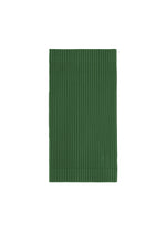 A product shot of the HOMME PLISSÉ ISSEY MIYAKE PLEATS TUBE hat in seaweed green (64).
