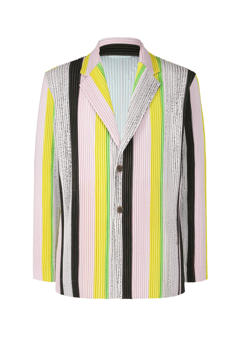 RB_STRIPES 1 Jacket Black x Pink