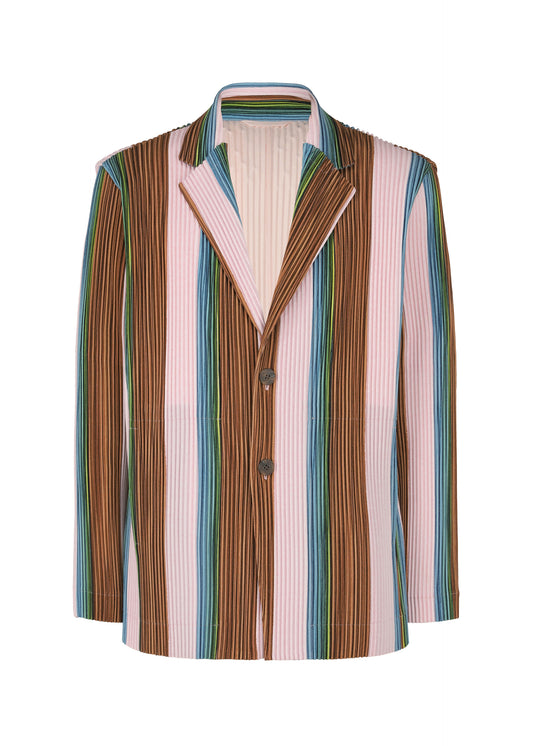 RB_STRIPES 1 Jacket Brown x Pink