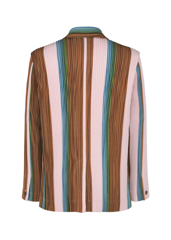 RB_STRIPES 1 Jacket Brown x Pink