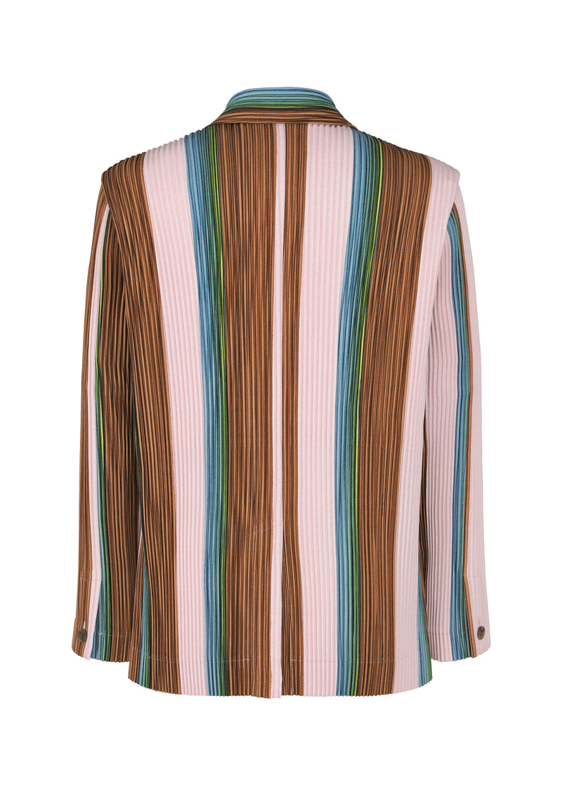 RB_STRIPES 1 Jacket Brown x Pink