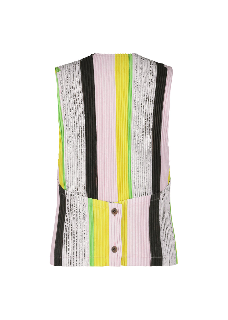 RB_STRIPES 1 Vest Brown x Pink