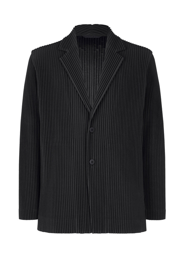 A product shot of the HOMME PLISSÉ ISSEY MIYAKE TAILORED PLEATS 2 jacket in black (15).