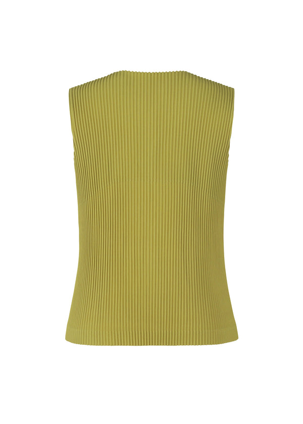 TAILORED PLEATS 2 Vest Green Tea