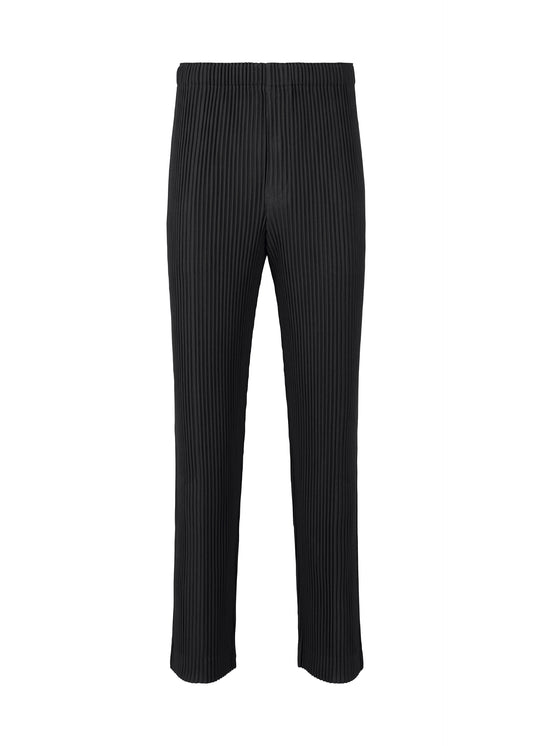 A product shot of the HOMME PLISSÉ ISSEY MIYAKE  PLEATS BOTTOMS 1 trousers in black (15)