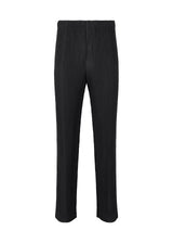 A product shot of the HOMME PLISSÉ ISSEY MIYAKE  PLEATS BOTTOMS 1 trousers in black (15)