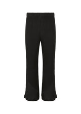 A product shot of the HOMME PLISSÉ ISSEY MIYAKE PLEATS BOTTOMS 2 trousers in black (15).