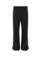 PLEATS BOTTOMS 2 Trousers Black