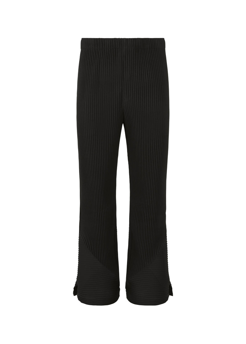 A product shot of the HOMME PLISSÉ ISSEY MIYAKE PLEATS BOTTOMS 2 trousers in black (15).