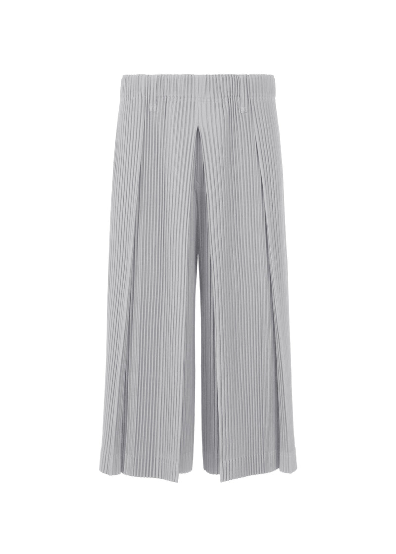 A product shot of the HOMME PLISSÉ ISSEY MIYAKE TAILORED PLEATS 1 shorts in mole grey (16)