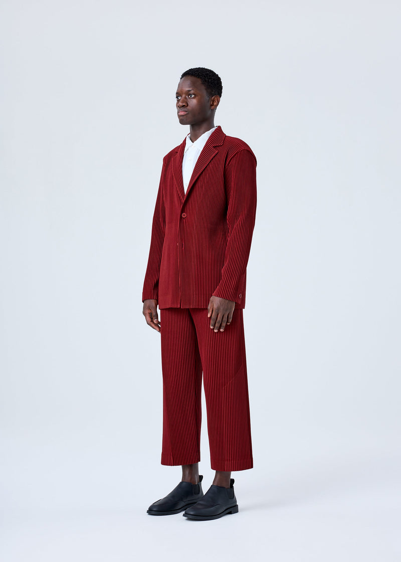 TAILORED PLEATS 2 Trousers Crimson Red