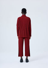 TAILORED PLEATS 2 Trousers Crimson Red