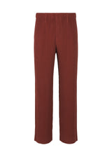 TAILORED PLEATS 2 Trousers Crimson Red