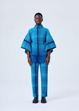 RB_ALL OVER PLEATS Trousers Blue