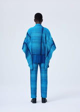 RB_ALL OVER PLEATS Trousers Blue