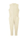 PLEATS BOTTOMS 2 Jumpsuit Ivory