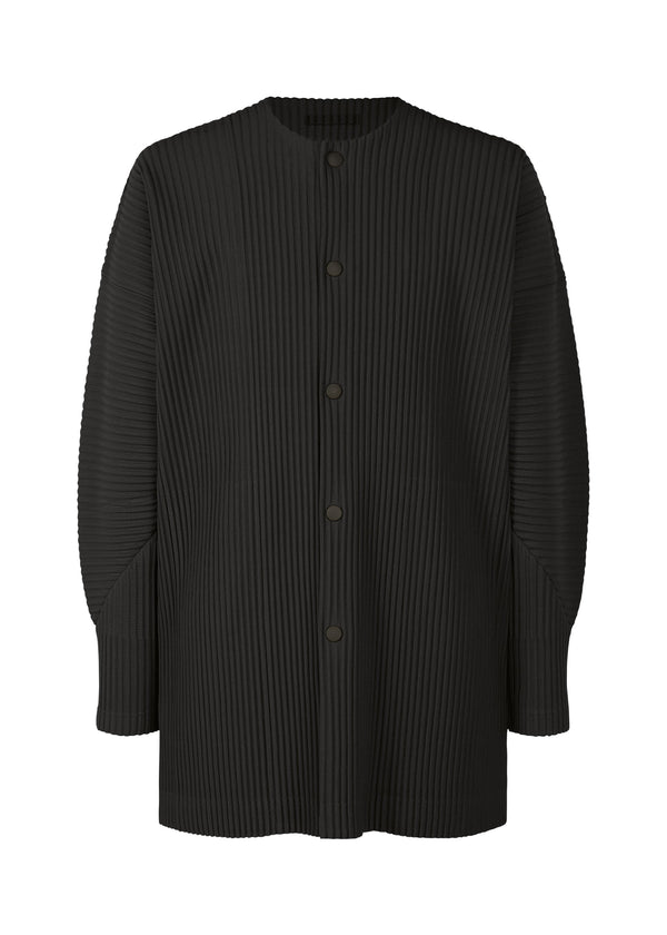 A product shot of the HOMME PLISSÉ ISSEY MIYAKE MC OCTOBER shirt in black (15).