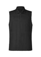 A product shot of the HOMME PLISSÉ ISSEY MIYAKE  MC JULY shirt in black (15)