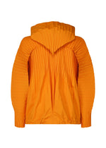 A detail shot of the HOMME PLISSÉ ISSEY MIYAKE CASCADE jacket.
