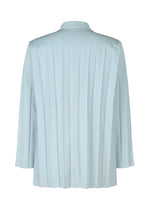 A detail shot of the HOMME PLISSÉ ISSEY MIYAKE EDGE ENSEMBLE jacket.