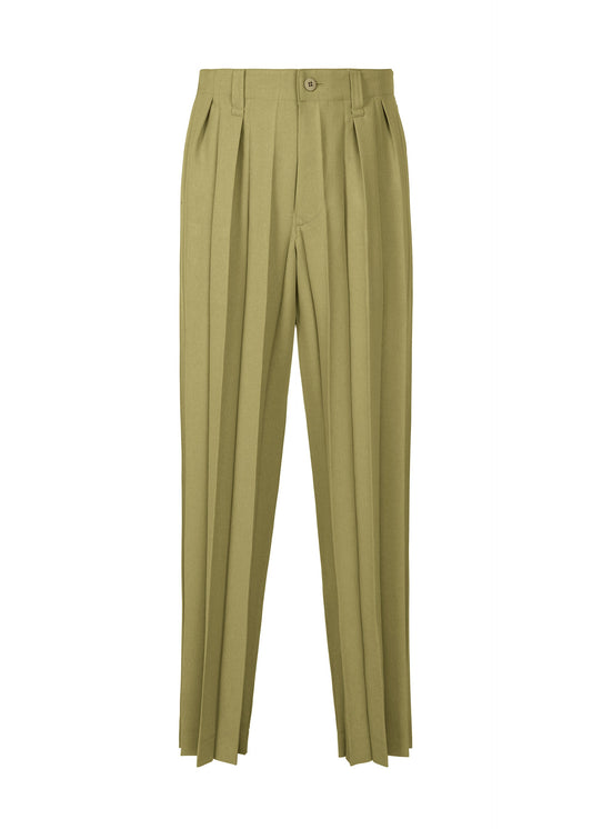 A product shot of the HOMME PLISSÉ ISSEY MIYAKE EDGE ENSEMBLE trousers in .
