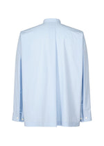 A detail shot of the HOMME PLISSÉ ISSEY MIYAKE STREAMLINE SHIRT shirt.