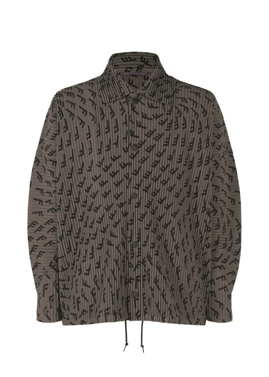 A product shot of the HOMME PLISSÉ ISSEY MIYAKE WIND SPEED jacket in .