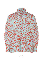 A product shot of the HOMME PLISSÉ ISSEY MIYAKE WIND SPEED jacket in .