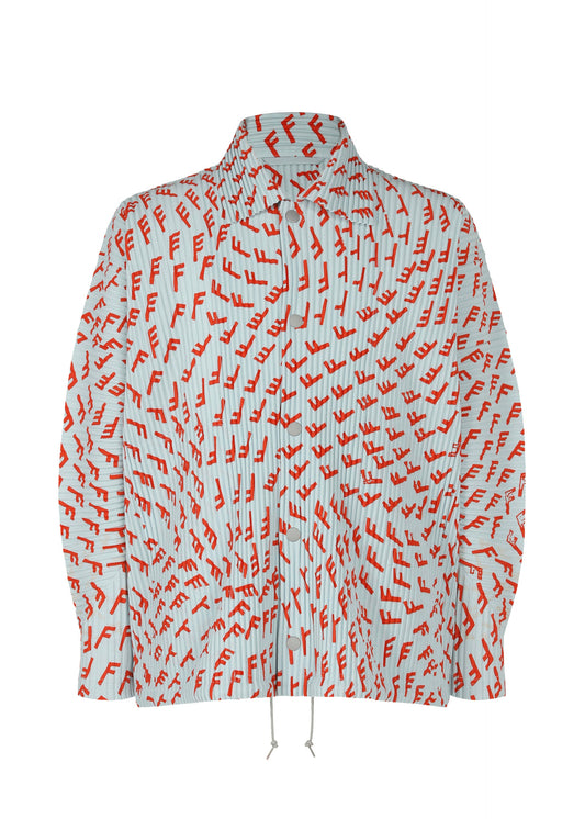 A product shot of the HOMME PLISSÉ ISSEY MIYAKE WIND SPEED jacket in .