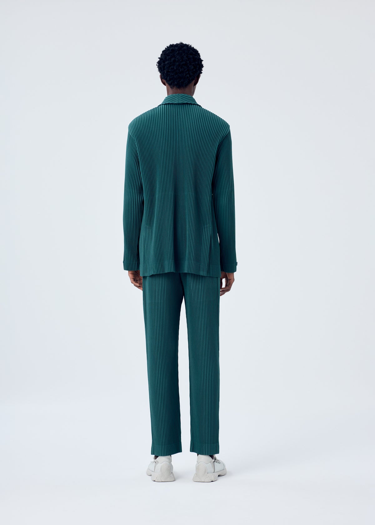 TAILORED PLEATS 1 Jacket Evergreen