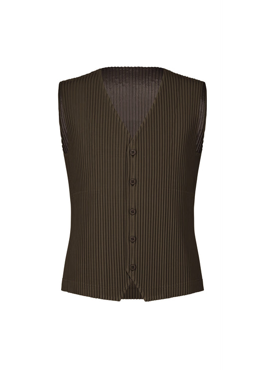 A product shot of the HOMME PLISSÉ ISSEY MIYAKE TAILORED PLEATS 2 vest in .