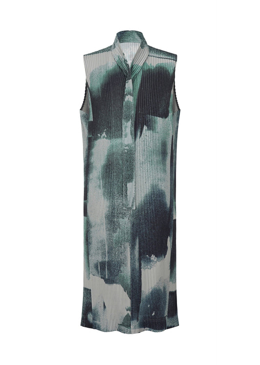 A product shot of the HOMME PLISSÉ ISSEY MIYAKE WIND WALK vest in .