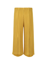 A detail shot of the HOMME PLISSÉ ISSEY MIYAKE MC JUNE trousers.