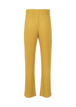 A detail shot of the HOMME PLISSÉ ISSEY MIYAKE MC JUNE trousers.